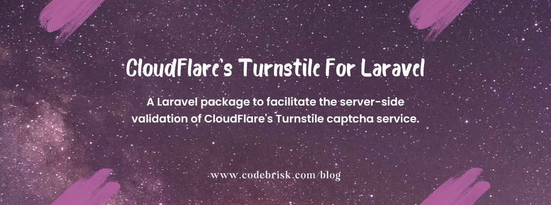 Server-side Validation of CloudFlare Turnstile For Laravel